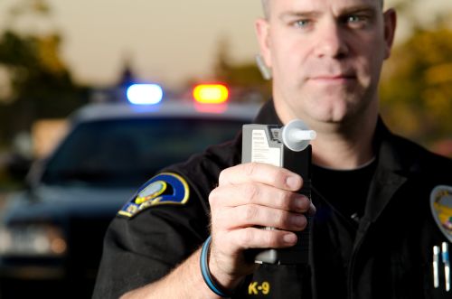 Police at DUI Stop - Criminal & DUI Law of Georgia